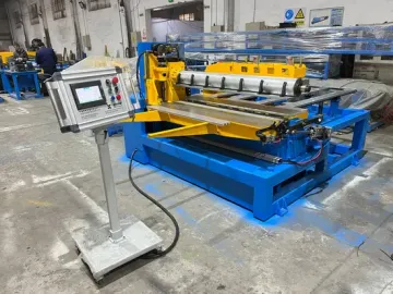 L shape Condenser Coil Bending Machine For Evaporator