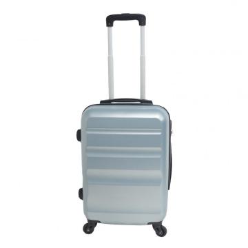 PET film &ABS rolling upright suitcase luggage