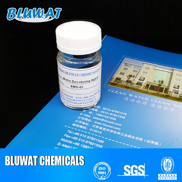 Water Decoloring Agent of Bluwat Bwd-01