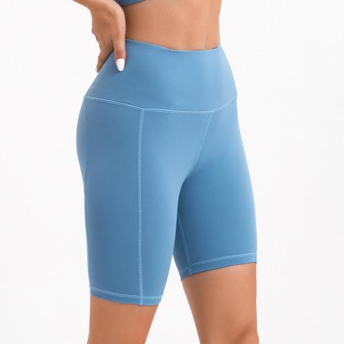 pantaloncini da ciclismo neri da donna