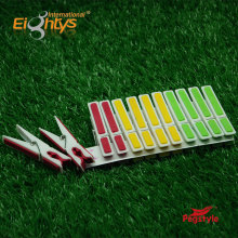 colored decorative plastic clothes clip