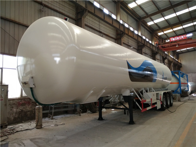 60cbm Bulk LPG Delivery Trailers