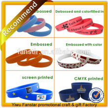 Custom Promotional Wrist Band,Adjustable Silicon Wristband,Promotional Silicon Bracelet