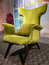 Ardea chaise lounge chair by Carlo Mollino