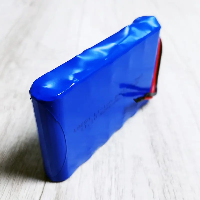 3s2p 18650 10.8V 11.1V 5200mAh Rechargeable Lithium Ion Battery Pack with PCM and Connector