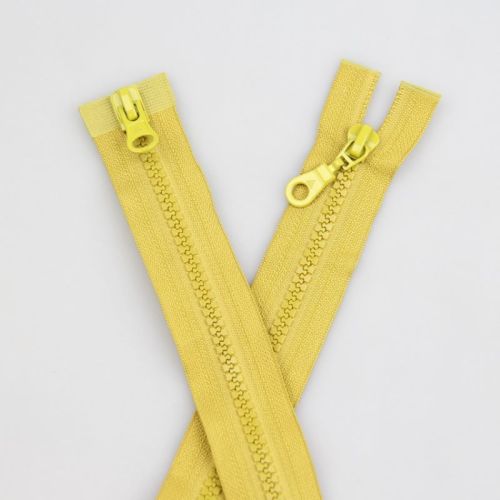 Hot sale 11inch long plastic zipper for jersey