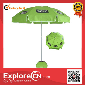 custom printing beach sun umbrella