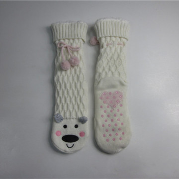 New Style Öl Bow Tie Floor Socks