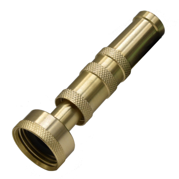 Adjustable Heavy-Duty Brass Hose Nozzle