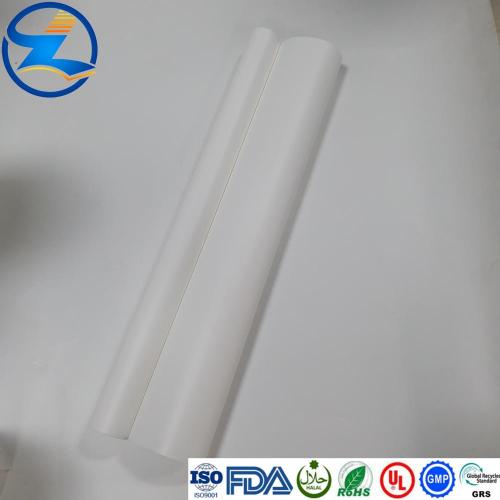 0.2mm Opaque Matte White Color PP Films