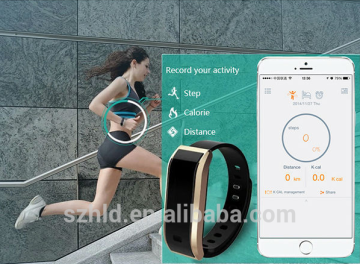 CE Fitness time monitoring smart band with Pedometer
