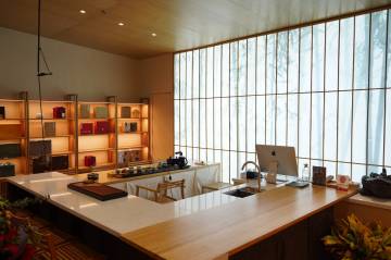 Peaceful Bamboo Tea Sanctuary