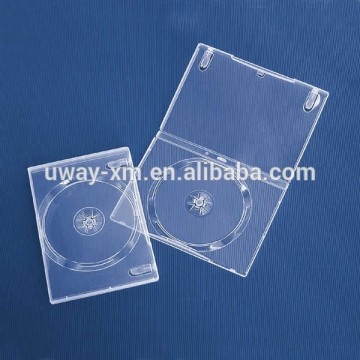 PP 14mm single super clear DVD case/14mm dvd box