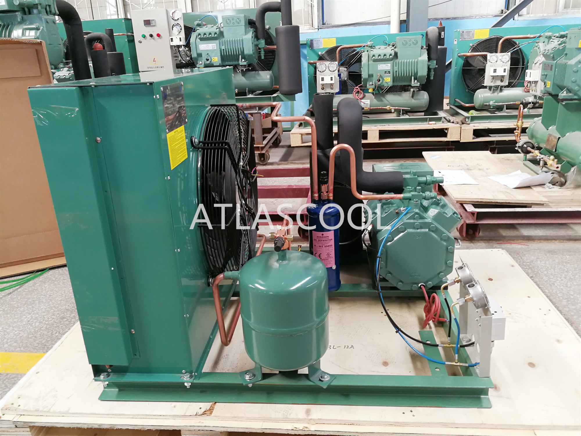 unidad de condensación refrigerada por aire air cooled condensing unit