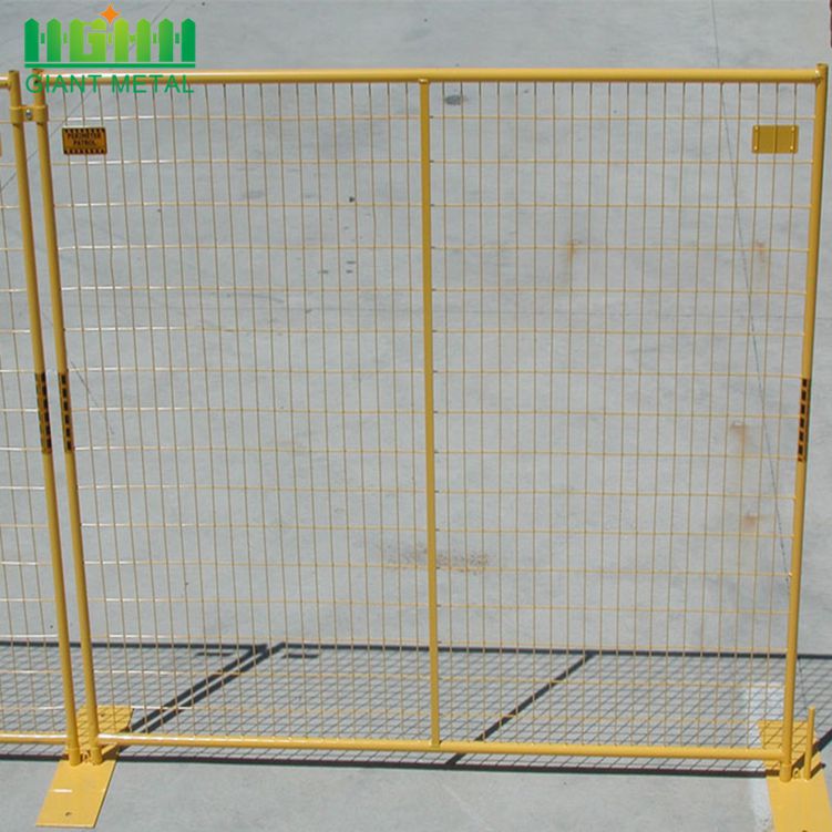 Retractable Safety Construction Temporary Fence Panel