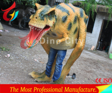 Adult Walking with realistic dinosaur costume