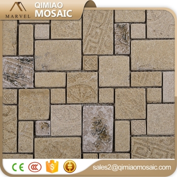 Old Pattern Stone Mosaic Good Price Exterior Wall Facing Tile