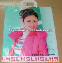 plastic Soft loop handle bag