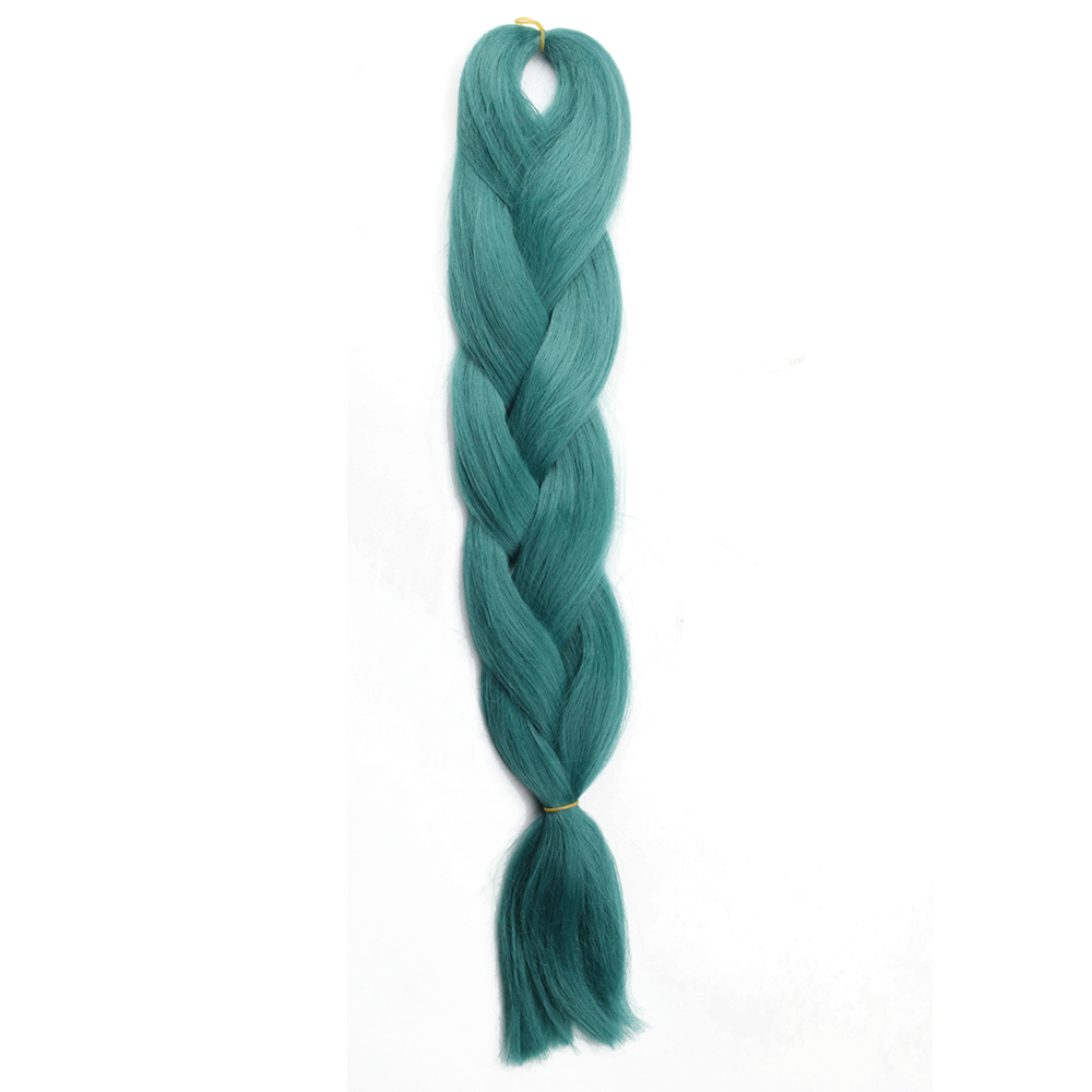 24" 100g Expression Jumbo braiding hair Braiding Hair Purple Green synthetic hair braiding 29colors