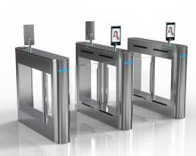 Card Reader Temperature Measuring Face Machine