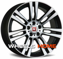 Staggered replica alloy wheels X5 for BMW, REP 705