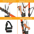 Justerbar Ski- og Pole Strap Carrier