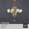 Ceiling Pendant Hanging Lamp Metal Restaurant Modern Crystal