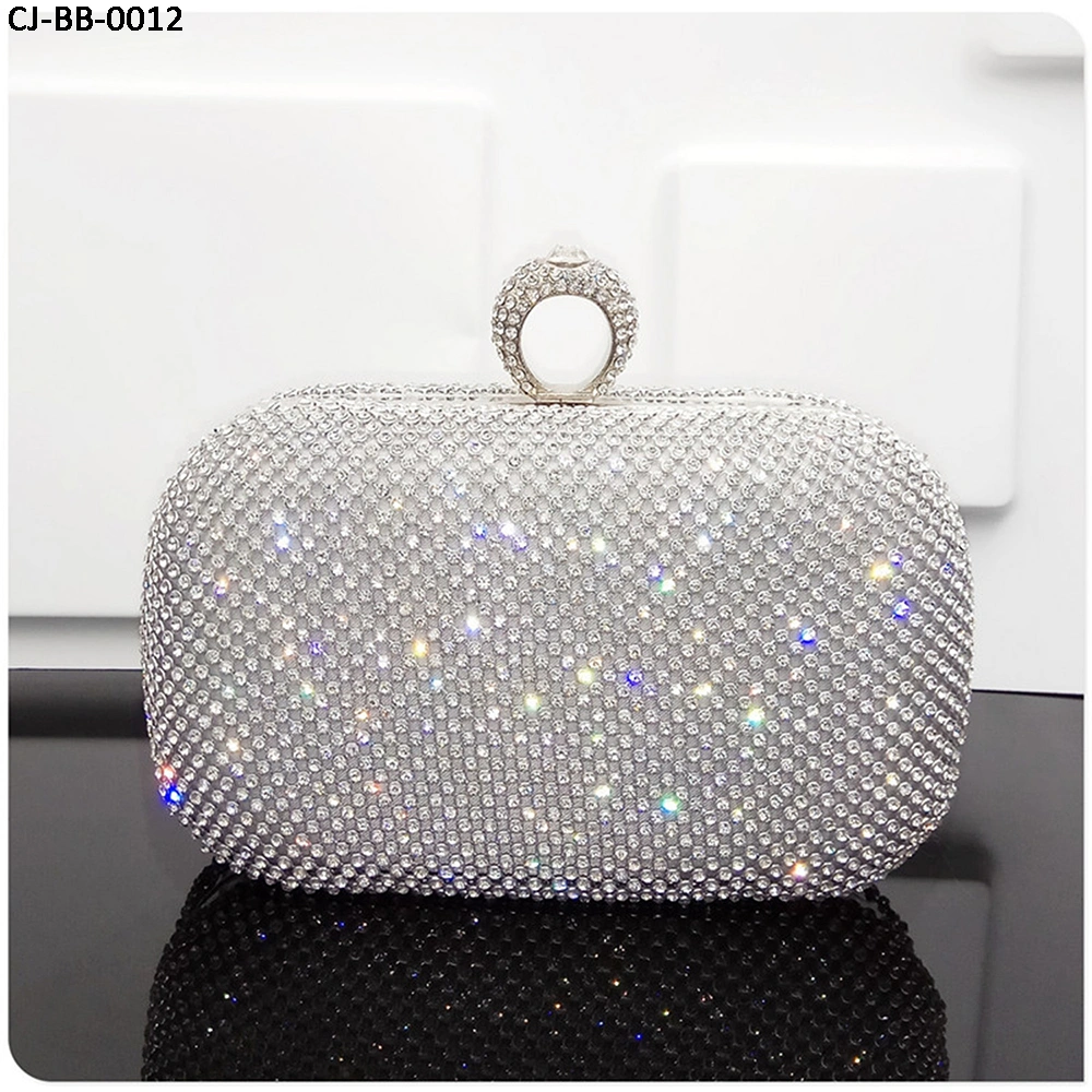 New Sequined Party Clutch Evening Dress Handbag