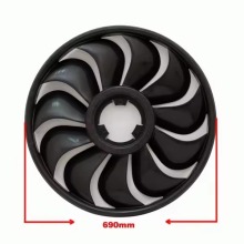 Plastic Fan Blade Mould with High Gloss Finish