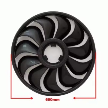 Plastic Fan Blade Mould with High Gloss Finish