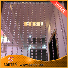 octagonal beads K9 crystal curtain