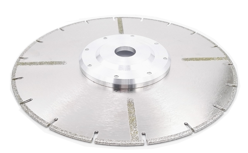 China 230mm diamond electroplate disc for cutting marble