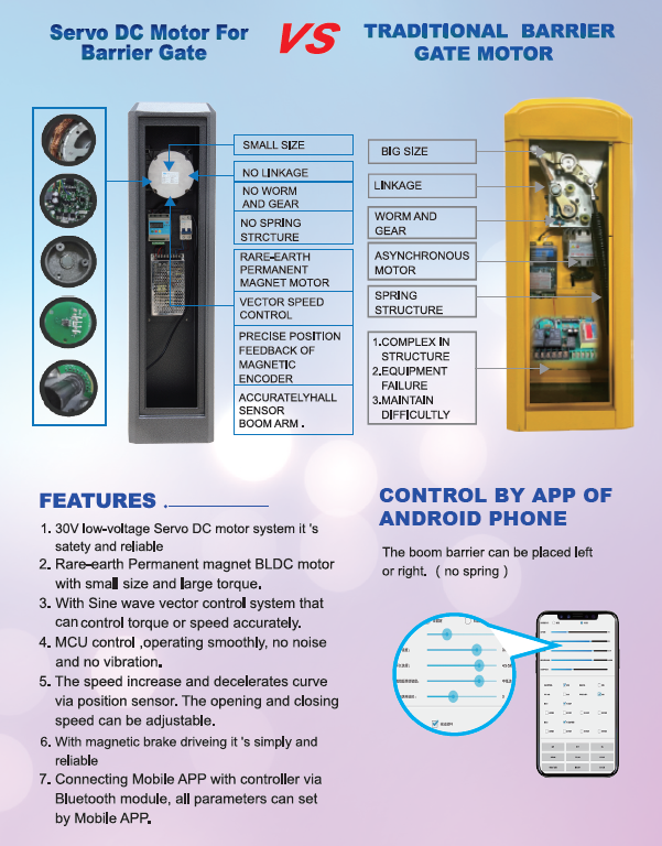 Innovation Car Parking Automatic Boom Barrier Gate