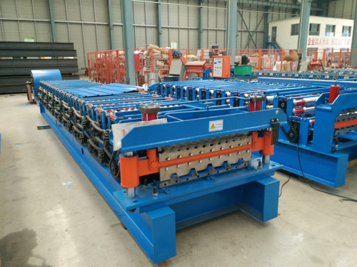 Ibr Corrugated Roofing Double Layer Roll Forming Machine