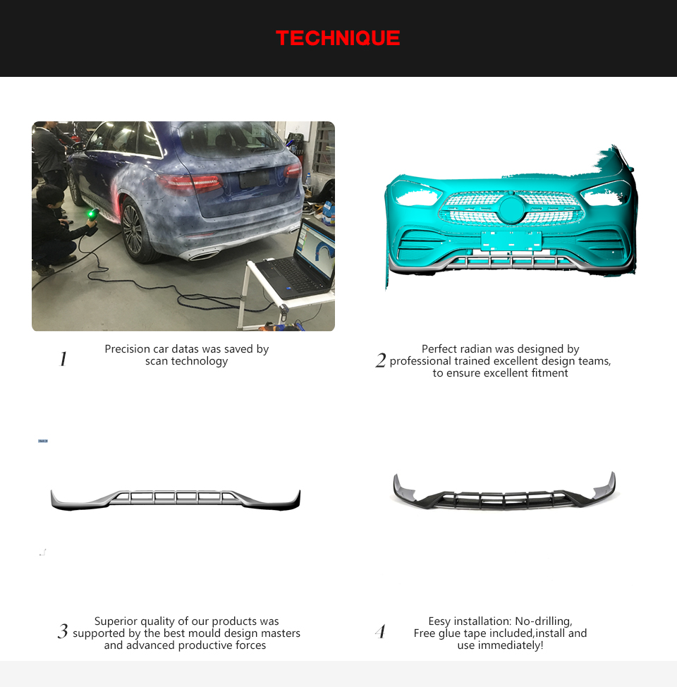 Carbon Fiber GLA250 H247 Auto Front Lip for Mercedes Benz GLA Class GLA200 GLA250 GLA35 AMG Sport Utility 4-Door 2020-2022