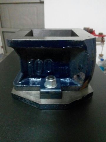 cast iron 100mm cube mold concrete testing