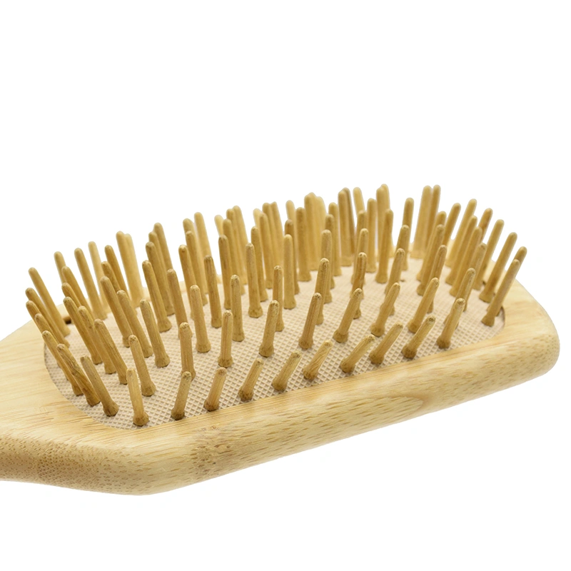 Eco Friendly Wood Massage Hair Brush Detangling Hair Brush