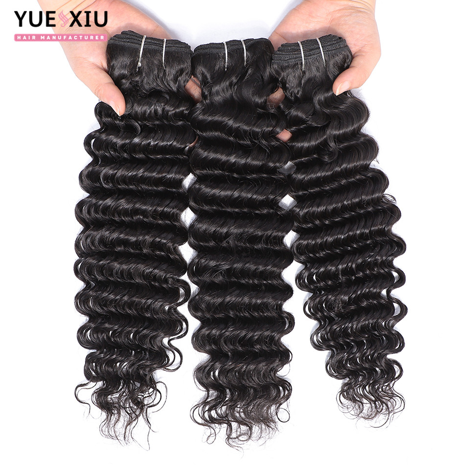 Wholesale Top 8A Malaysian Deep Wave Virgin Hair Bundles 3Pcs Lot With Silk Base Top Closure Free Shipping