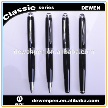 Promotional Black Metal Roller Pen