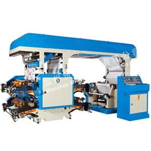 ML Doctor Blade Type 4 Colors Flexographic Printing Machine