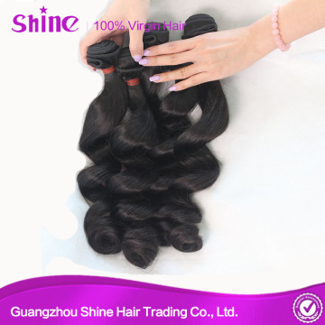 Wholesale Virgin Peruvian Loose Wave Hair Bundles