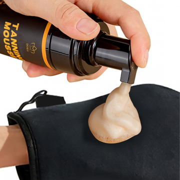 Natural Organic Self Tanner - Ultra Dark Fake Lotion Tan Mousse