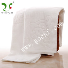 100% cotton solid color jacquard bath towel