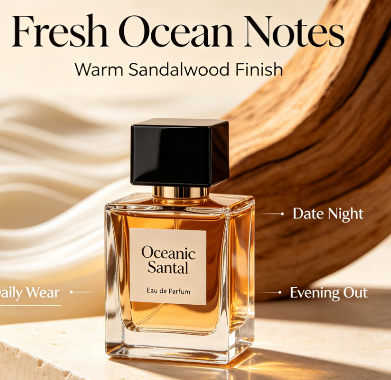 Fresh Ocean Warm Sandalwood Perfume