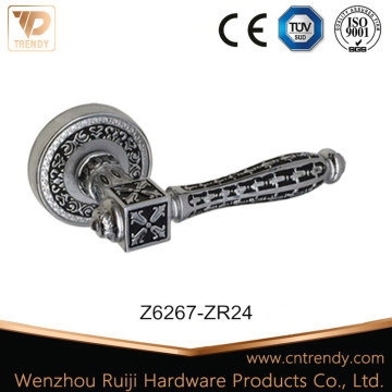 Classic Style Aluminum Entry Door Hardware Furniture Handleset (Z6267-ZR24)