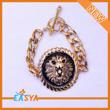 Gold Lion Enamel Lion Bracelet Sale On line