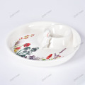 Пасхальный заяц Милые животные Белая детская керамическая посуда