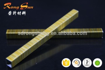 Pneumatic galvanized air staples nail f20