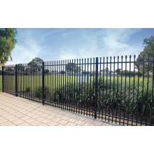 pvc coated ornamental wrought iron fence