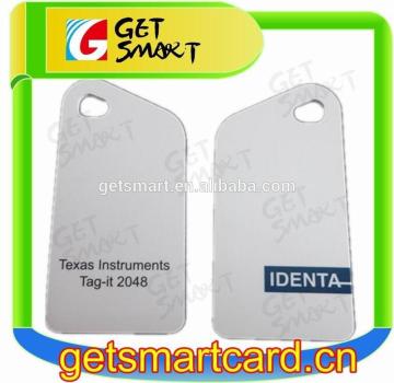 Multifunctional RFID Key Card with Texas instrument chip for wholesales Plastic